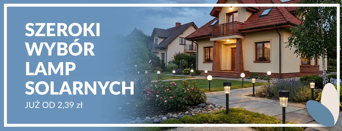 Duży wybór lamp solarnych